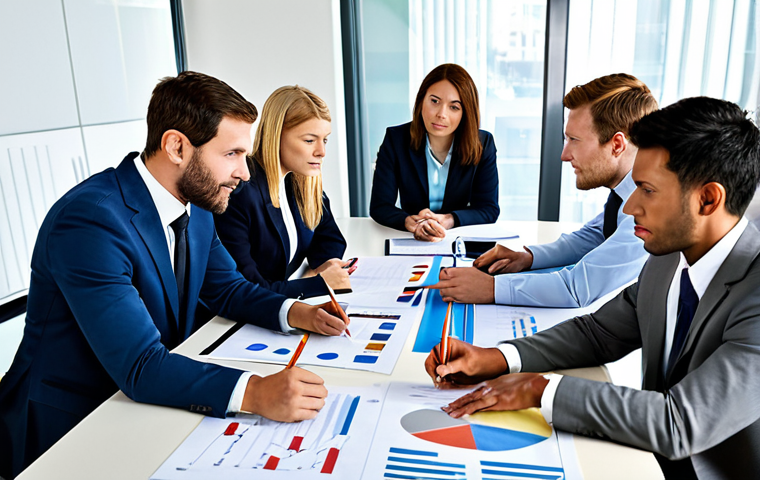 Political Analysis Meeting**
"A diverse team of professionals collaboratively brainstorming in a brightly lit, modern office. They are gathered around a large table, reviewing charts and graphs related to political trends. Focus on strategic planning and decision-making. Everyone is fully clothed in appropriate business attire. Safe for work, appropriate content, professional environment, perfect anatomy, natural proportions, family-friendly."
**
